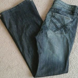 Kenneth Cole New York Wide Leg Jeans